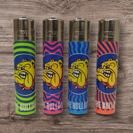 Clipper Large 4er Set - The Bulldog Colors - Red Pin