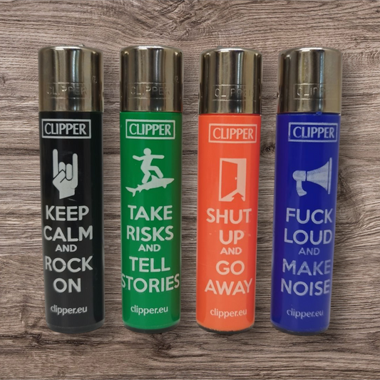 Clipper Large 4er Set - Sentences 15 - Red Pin