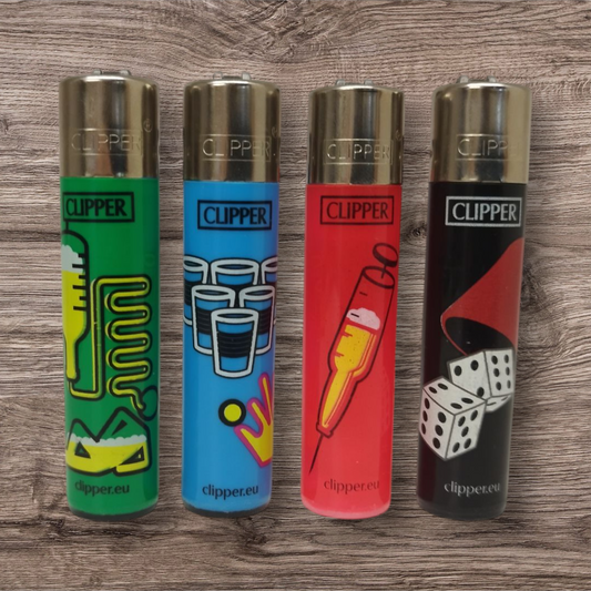 Clipper Large 4er Set - Pregaming - Red Pin