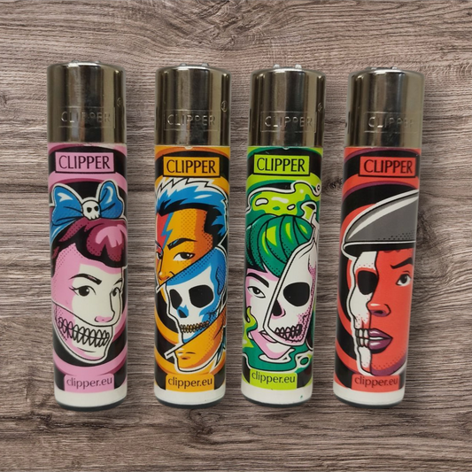 Clipper Large 4er Set - Skulls 16 -