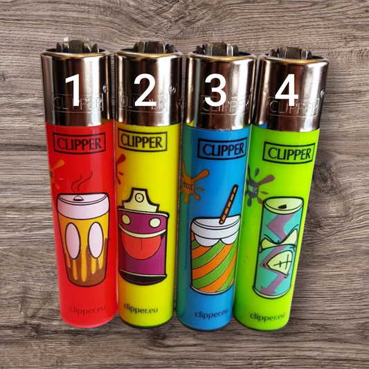 Clipper Large -Recycle kinds - Red Pin