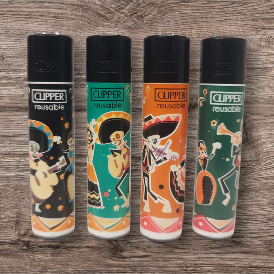 Clipper Large 4er Set - Dia DE Los Muertos -