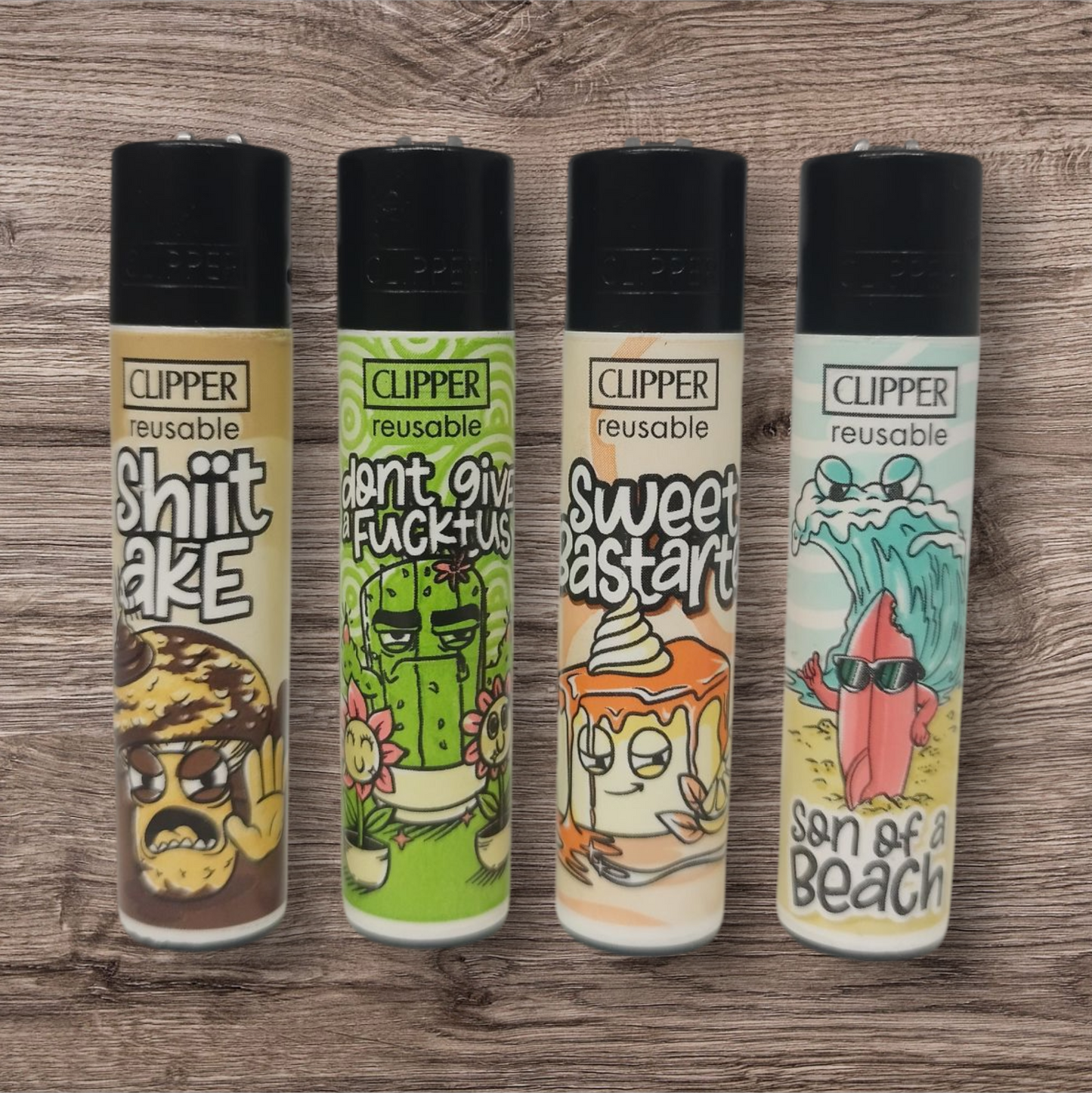 Clipper Large 4er Set - Fucktus -
