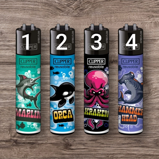 Clipper Large - Ocean Life -