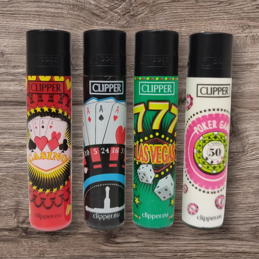 Clipper Large 4er Set - Casino Games 3 -