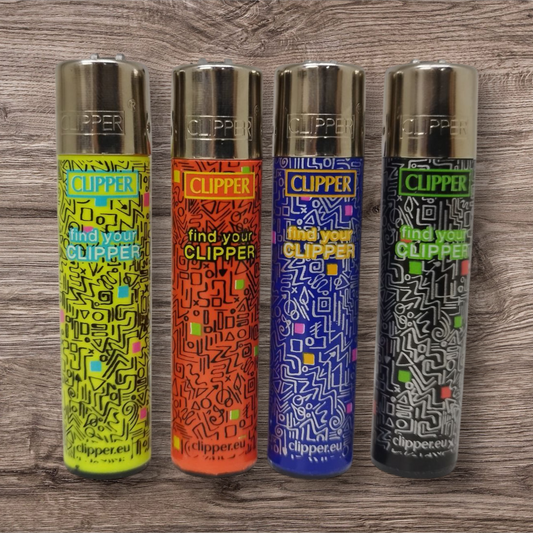 Clipper Large 4er Set - Find it - Red Pin