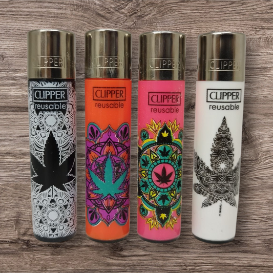 Clipper Large 4er Set - w..d Mandala 3 -