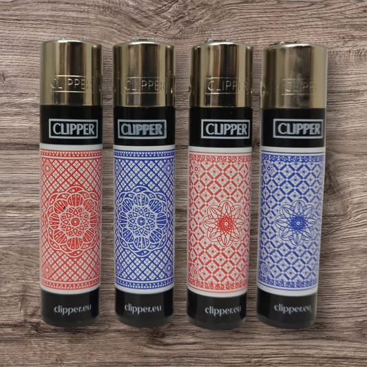 Clipper Large 4er Set - Poker Cards - Red Pin