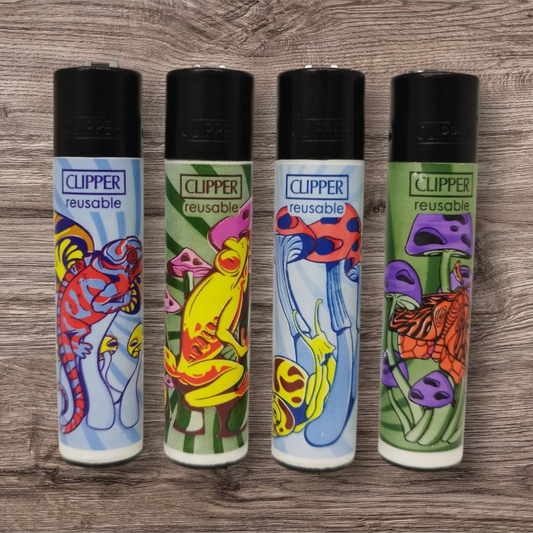 Clipper Large 4er Set - Mushroom Animals -