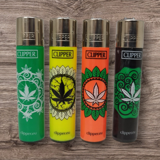 Clipper Large 4er Set - Leaves 26 - Red Pin