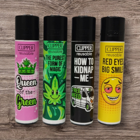 Clipper Large 4er Set - W..d Slogan 14 -