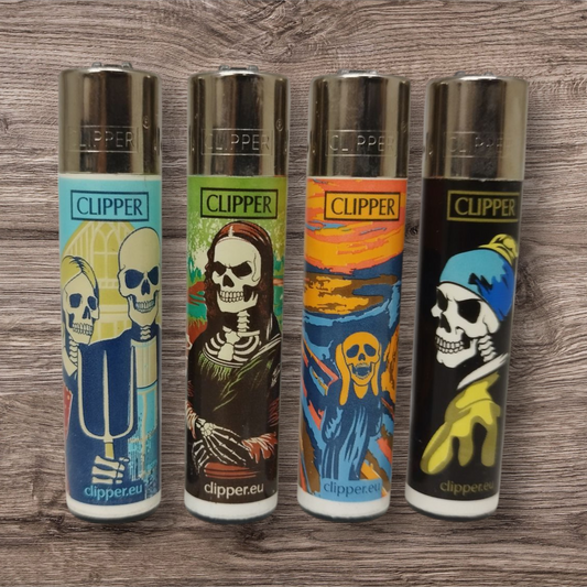Clipper Large 4er Set - Skulls 14 -