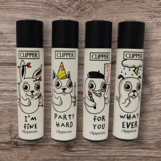 Clipper Large 4er Set - Trouble Mascots -