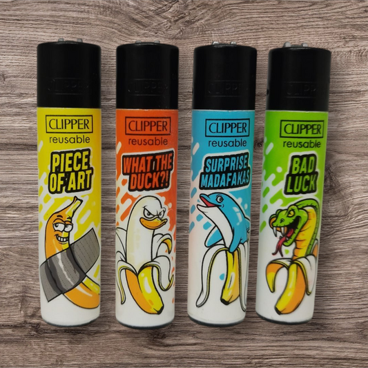 Clipper Large 4er Set - Bananas -