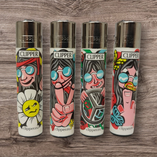 Clipper Large 4er Set - Hippie Man -