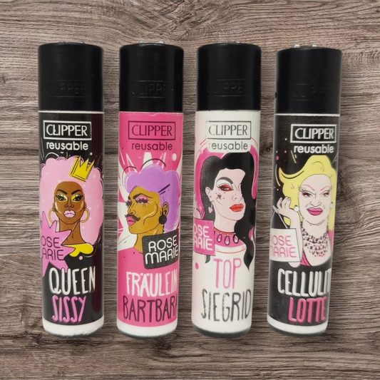Clipper Large 4er Set - Rosemarie Dragqueens -