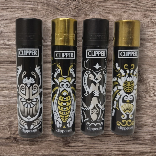 Clipper Large 4er Set - Insects - Red Pin