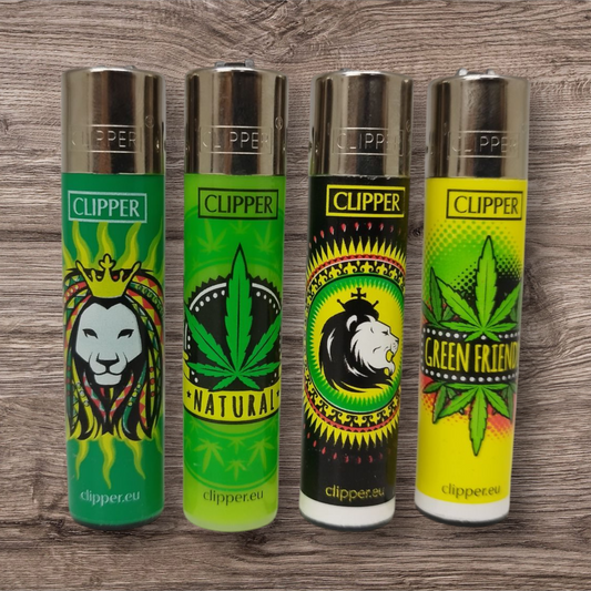 Clipper Large 4er Set - Green Friendly - Erste Auflage Red Pin