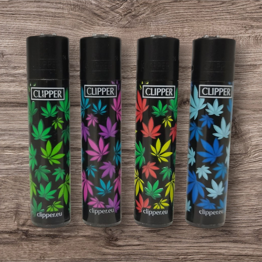 Clipper Large 4er Set - Leaves 29 - Red Pin