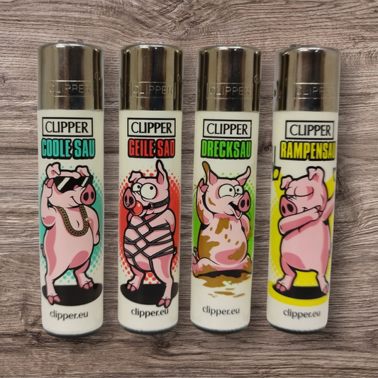 Clipper Large 4er Set - Schweinchen -