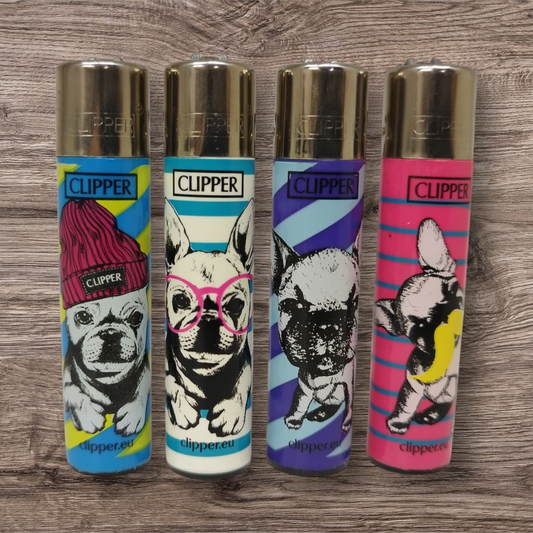 Clipper Large 4er Set - Animals 23 - Red Pin