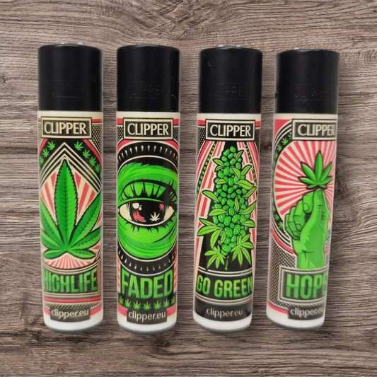 Clipper Large 4er Set - Propaganja - Schwarze Kappe
