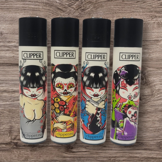 Clipper Large 4er Set - Geishas #3 -
