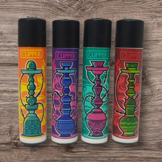 Clipper Large 4er Set - Shisha - Red Pin