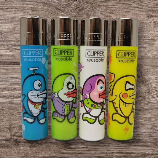 Clipper Large 4er Set - Fishes Invasion 1 -