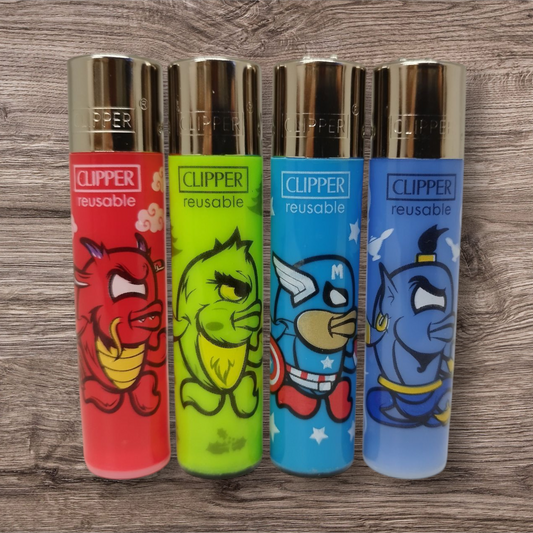 Clipper Large 4er Set - Fishes Invasion 2 -