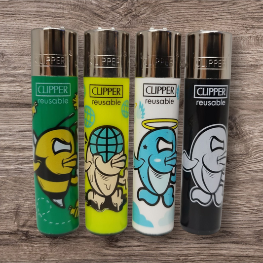 Clipper Large 4er Set - Fishes Invasion 4 -