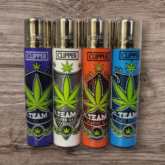 Clipper Large 4er Set - Team 2 - Fire-Flow Edition - Red Pin