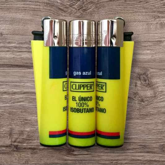 Clipper Large Single Clipper - Gas Azul - Gelb