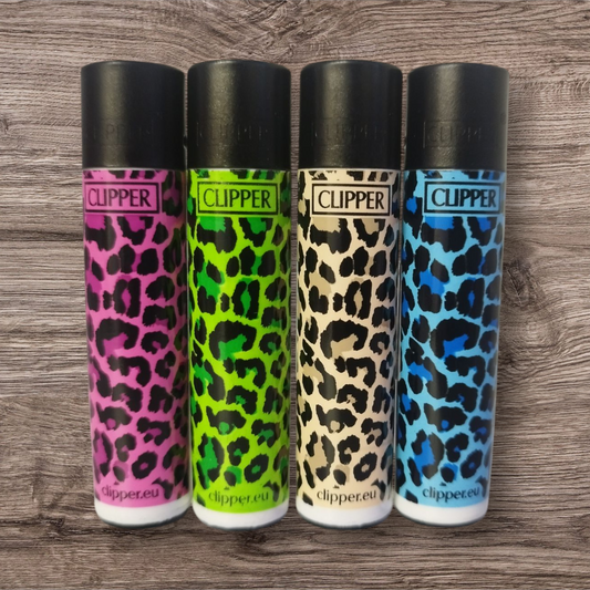 Clipper Large 4er Set - Leoparden -