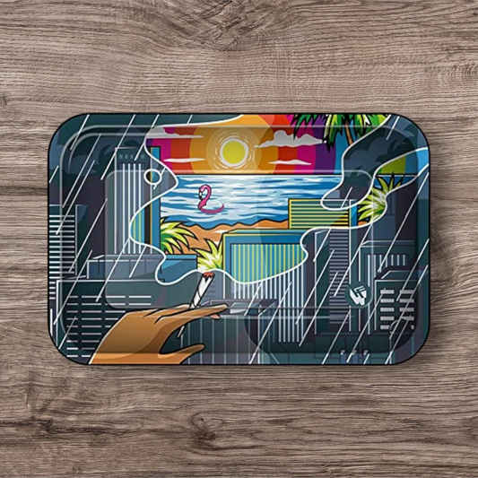 Fire-Flow Rolling Tray Medium