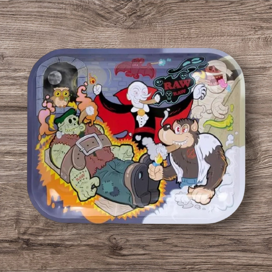 Raw Monster Sesh Rolling Tray Large