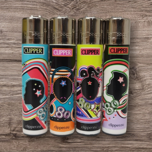 Clipper Large 4er Set - eighties by Shiri Shiber 2011 - Red Pin
