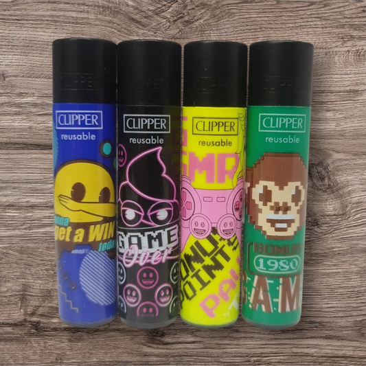 Clipper Large 4er Set - Emoji Gaming -