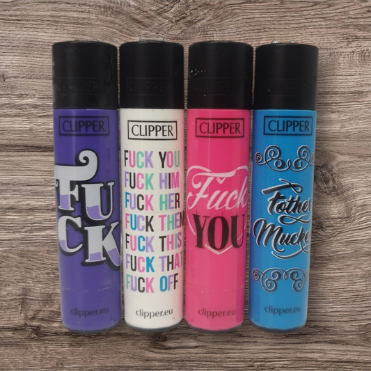Clipper Large 4er Set - Fuck -