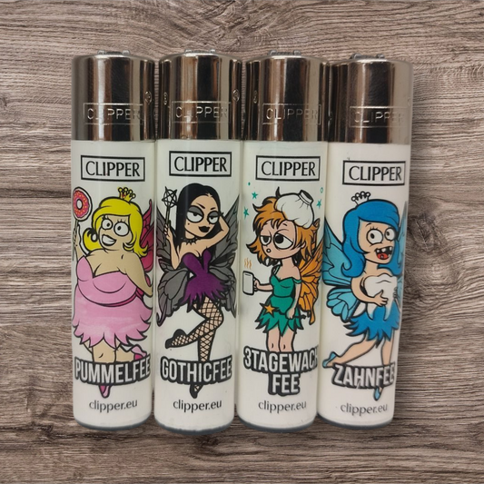 Clipper Large - Fee -Red Pin