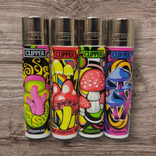 Clipper Large 4er Set - Mushrooms -