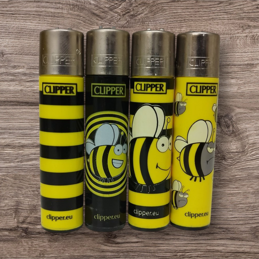 Clipper Large 4er Set - Biene - Red Pin