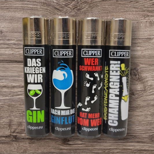 Clipper Large 4er Set - Drinks Alcohol - Red Pin