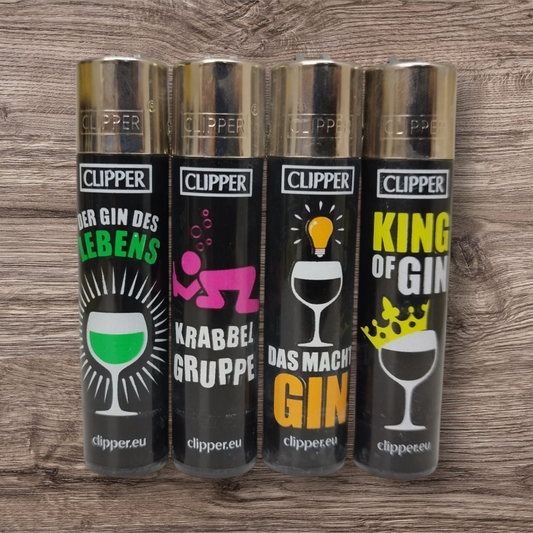 Clipper Large 4er Set - Alcohol #2 - Red Pin
