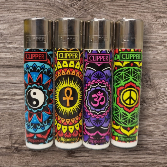 Clipper Large 4er Set - Positive Symbole -