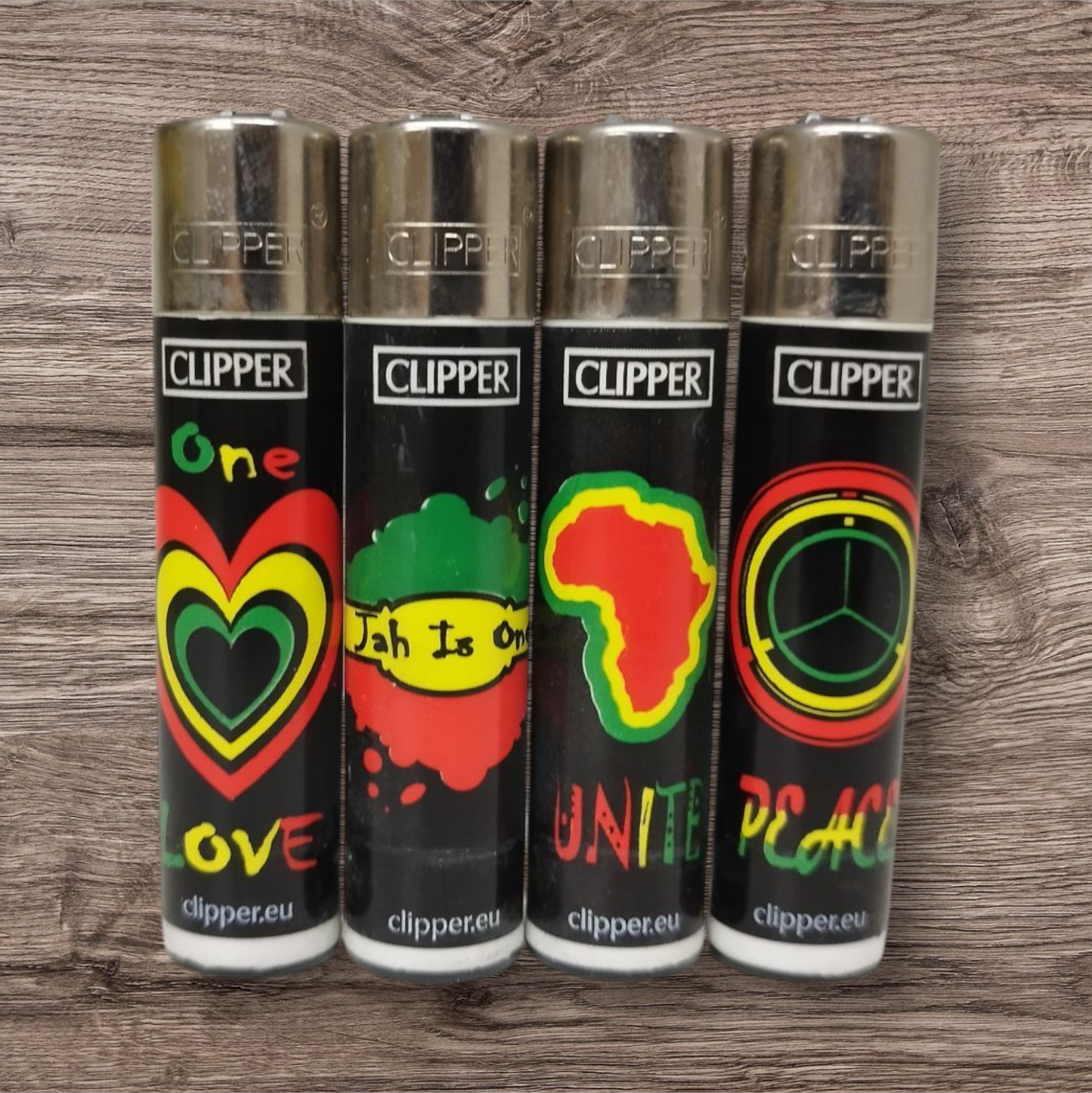 Clipper Large 4er Set - Africa K492 EU - Red Pin