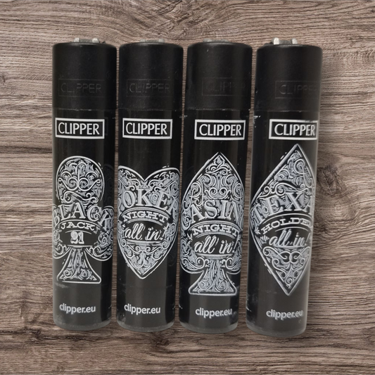 Clipper Large 4er Set - Games 18 - Red Pin