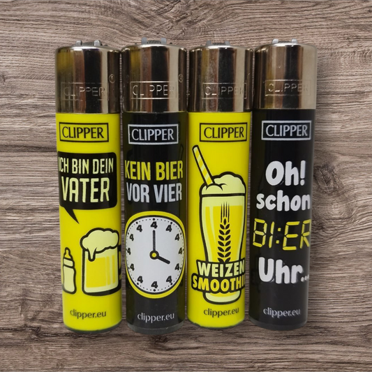 Clipper Large 4er Set - Bier 2 - Red Pin