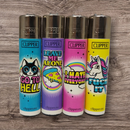Clipper Large 4er Set - Slogan 15 - Erstauflage