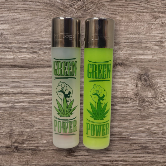 Clipper Large 2er Set - Green Power - Red Pin
